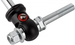 Jeep Wrangler JK Steering Stabilizer - FOX - 2.0 Factory Race Series ATS - Black - `07-`18 Jeep Wrangler JK Steering Stabilizer - FOX - 2.0 Factory Race Series ATS - Black - `07-`18