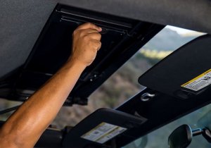 Jeep Wrangler JK Frameless Soft Top - Rampage - Trailview - Black Diamond - `07-`18