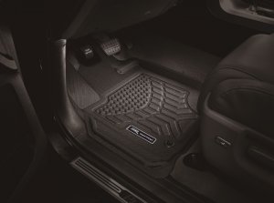 Jeep Wrangler JL Floor Mat Set - 3D MAXpider - Maxtrac - Black - `18-`24