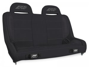Jeep Wrangler JL Elite Series Rear Bench - Rear - PRP Seats - Black - 2018