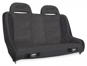 Jeep Wrangler JL Elite Series Rear Bench - Rear - PRP Seats - Elite Series - Grey - 2018