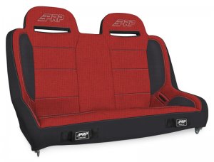 Jeep Wrangler JL Elite Series Rear Bench - Rear - PRP Seats - Elite Series - Red - 2018