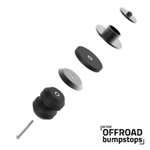 Jeep Gladiator Bump Stops - Rear - Timbren - Active Off-Road - 2020+