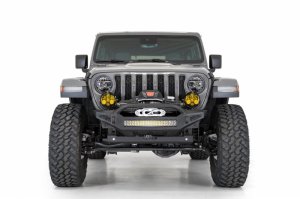 Jeep Gladiator Skid Plate - Addictive Desert Designs - Sway Bar - Hammer Black - `18-`20