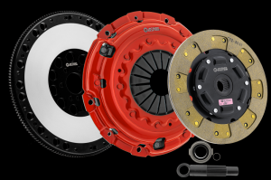 Honda Civic Clutch Kit - Action Clutch - Stage 2 (1KS) w/Lightened Flywheel - 2.0L (K20A3) - `02-`06