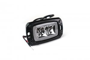 Jeep Wrangler JL Bolt-On Hitch w/ Lights - Rear - DV8 Offroad - Satin Dual Powder Coat - `07-`22