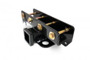 Jeep Wrangler JL Bolt-On Hitch - DV8 Offroad - Gloss Black - `07-`21