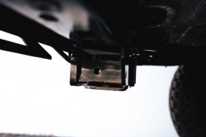 Jeep Wrangler JL Bolt-On Hitch - DV8 Offroad - Gloss Black - `07-`21