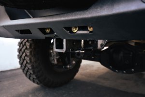 Jeep Wrangler JL Bolt-On Hitch - DV8 Offroad - Gloss Black - `07-`21
