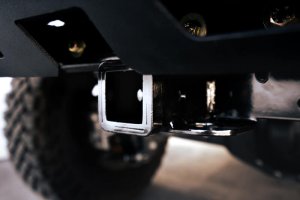 Jeep Wrangler JL Bolt-On Hitch - DV8 Offroad - Gloss Black - `07-`21