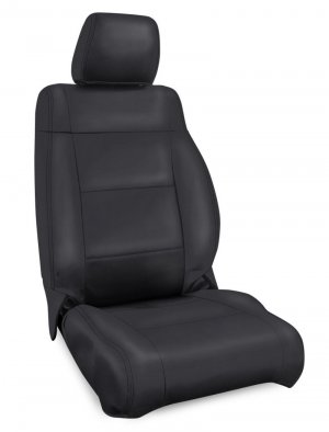 Jeep Wrangler JK Seat Covers - Front - PRP Seats - All Black - `07-`10