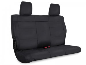 Jeep Wrangler JK Seat Covers - Rear - PRP Seats - All Black - `07-`10
