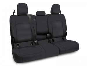 Jeep Gladiator Bench Cover - Rear - PRP Seats - with Leather Interior - Black - `20-`22