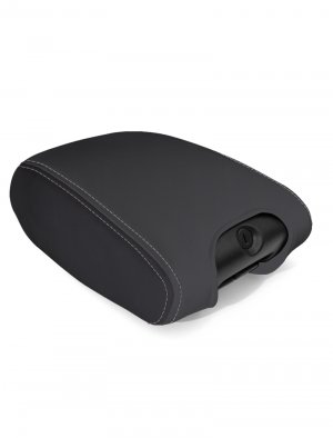 Jeep Wrangler JK Center Console Cover - PRP Seats - Black and Grey - `11-`18