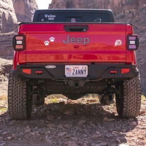 Jeep Gladiator Rear Sliders - Rock Slide Engineering - Body Armor - `20-`22