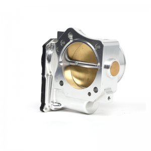 Honda Civic Throttle Body - BLOX Racing - DBW 72mm Billet - Silver - `06-`11