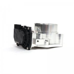 Honda Civic Throttle Body - BLOX Racing - DBW 72mm Billet - Silver - `06-`11