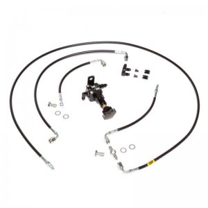 Honda Civic Brake Line Relocation Kits - Chase Bays - w/Large Rear Outlets/ABS MC/RHD - `96-`00
