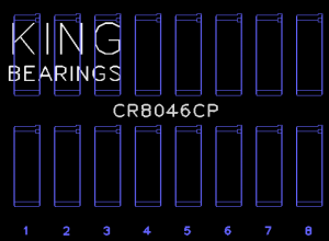 Porsche 918 KING Connecting Rod Bearings