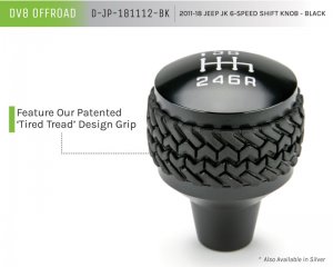 Jeep Wrangler JK - DVE Shift Knobs
