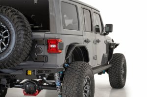 Jeep Wrangler JL Stealth Fighter Rear Fenders - Rear - Addictive Desert Designs - Stealth Fighter - Hammer Black - `18-`21
