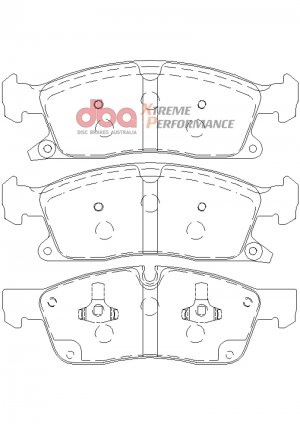 Jeep Grand Cherokee - DBA XP650 Brake Pads