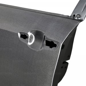 Honda Civic Doors - Front - Seibon - OE Style - Gloss Carbon Fiber - 2017