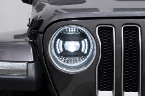 Jeep Wrangler JL Elite LED Headlamps - Diode Dynamics - Bi-LED projector - `18-`23