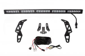 Jeep Gladiator LED Light Bar - Bumper - Diode Dynamics - SS30 Stage Series 30 - White - `18-`21