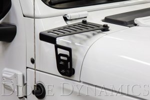 Jeep Gladiator LED Light Bar Bracket Kit - Diode Dynamics - Cowl Mount - `18-`21