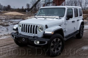 Jeep Gladiator LED Light Bars - Hood - Diode Dynamics - Stage Series 50 - `18-`21