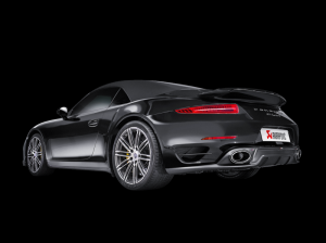 Porsche 911 Rear Carbon Fiber Diffuser - Akrapovic - Matte - `14-`15