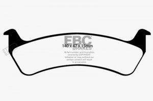 Jeep Grand Cherokee - EBC Yellowstuff Brake Pad Sets