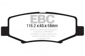 Jeep Wrangler JK - EBC Yellowstuff Brake Pad Sets