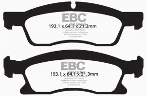 Jeep Grand Cherokee - EBC Yellowstuff Brake Pad Sets