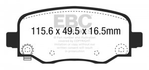 Jeep Cherokee - EBC Yellowstuff Brake Pad Sets