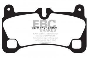 Porsche Cayenne EBC Bluestuff Brake Pad Sets