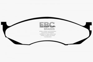 Jeep Grand Cherokee - EBC Greenstuff Brake Pad Sets