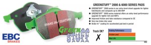 Jeep Patriot - EBC Greenstuff Brake Pad Sets