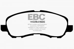 Jeep Patriot - EBC Extra Duty Brake Pad Sets