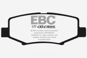 Jeep Wrangler JK - EBC Extra Duty Brake Pad Sets