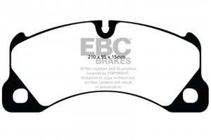 Porsche Cayenne EBC Extra Duty Brake Pad Sets