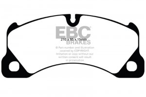 Porsche Cayenne EBC Extra Duty Brake Pad Sets