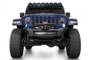Jeep Gladiator Bumper - Front - Addictive Desert Designs - Phantom - Satin Black - `18-`24