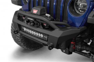 Jeep Gladiator Bumper - Front - Addictive Desert Designs - Phantom - Satin Black - `18-`24