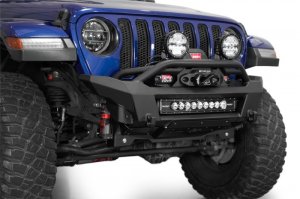 Jeep Gladiator Bumper - Front - Addictive Desert Designs - Phantom - Satin Black - `18-`24