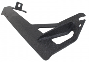 Jeep Wrangler JK Light Bar Mounting Bracket - Fishbone Offroad - Black textured powder coat - `07-`18