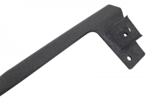Jeep Wrangler JK Light Bar Mounting Bracket - Fishbone Offroad - Black textured powder coat - `07-`18