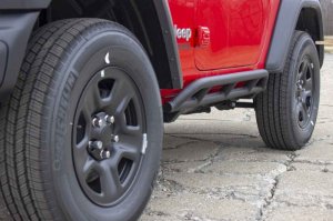 Jeep Wrangler JL Rocker Guard - Fishbone Offroad - Black - 2018