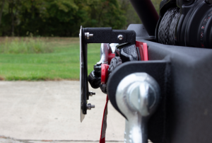 Jeep Wrangler JL License Plate Bracket - Fishbone Offroad - Aluminum - Black - 2018